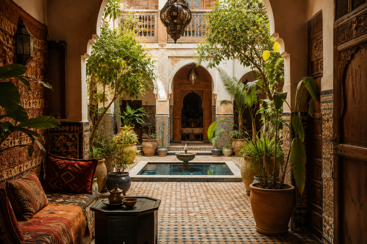Riad marocain